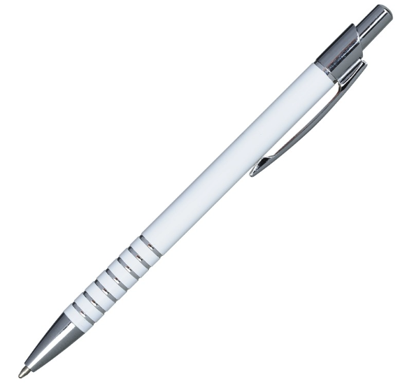 Kugelschreiber aus Aluminium mit Metallkappe