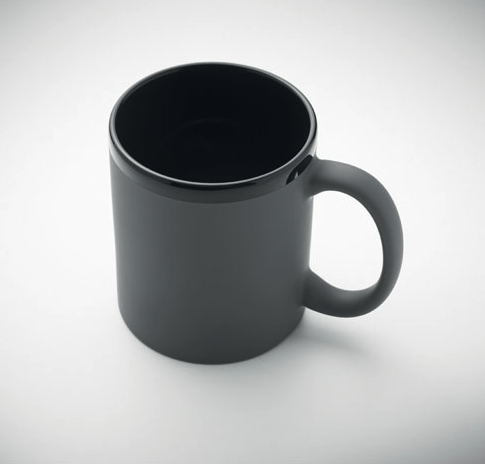 Keramikbecher mit Soft-Touch-Beschichtung, 300 ml