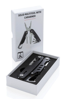 Multifunktionswerkzeug mit Karabiner 11-tlg.